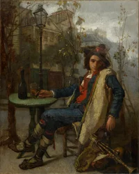 Young Italian Street Musician